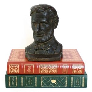 Vintage Cast Iron Abraham Lincoln Bookend